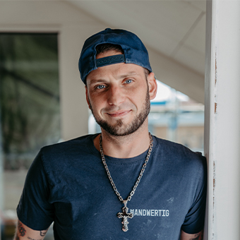 Sascha - Maler und Lackierer Fachrichtung Gestaltung und Instandhaltung (HWK)