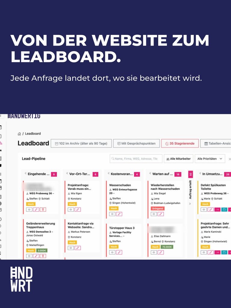 Kein Excel mehr. Keine Drittanbieter mehr. Ein Jahr Umsetzung. – Bild 4 von 10, Handwertig GmbH