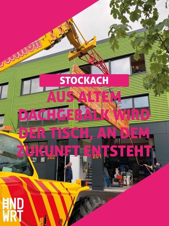 EIN TISCH. DREI HANDWERKSBETRIEBE. EINE GEMEINSAME MISSION. – Beitrag vom 03.06.2026, Handwertig GmbH